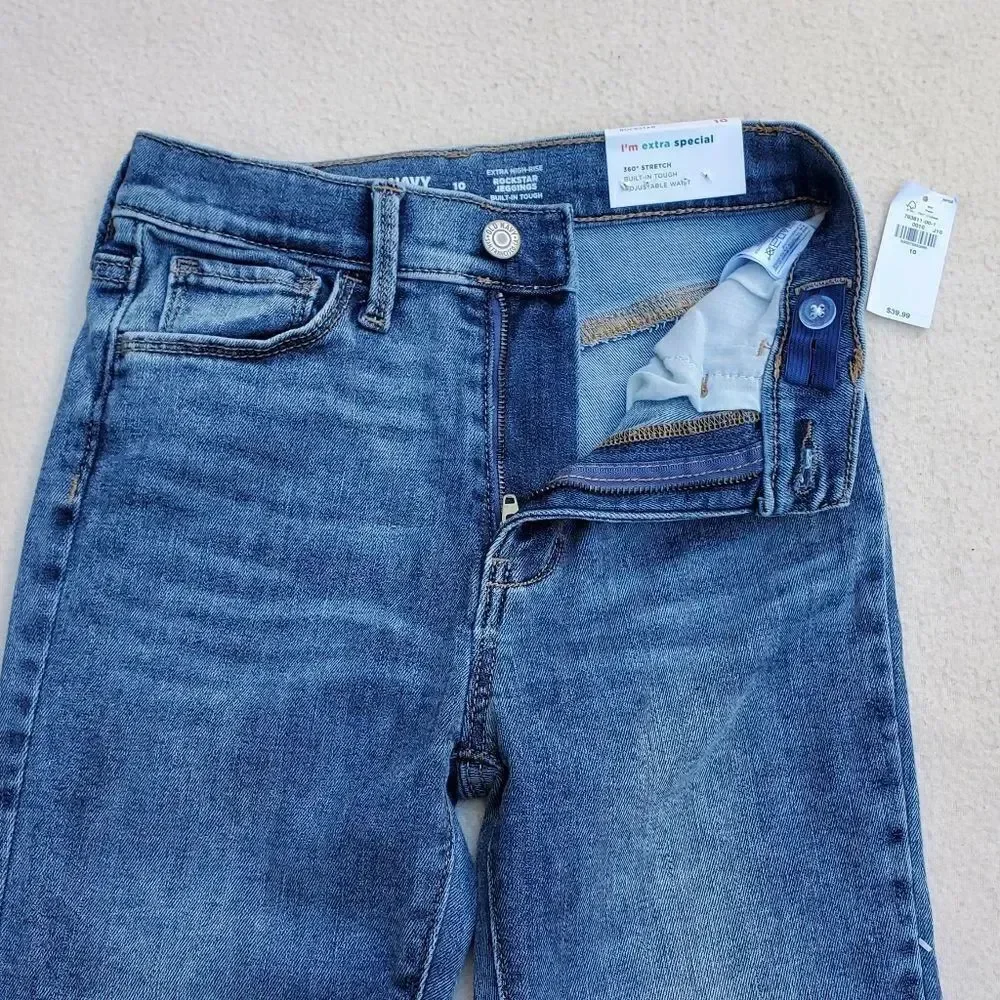 Old Navy Extra High Rise Rockstar Jeggings Size 10